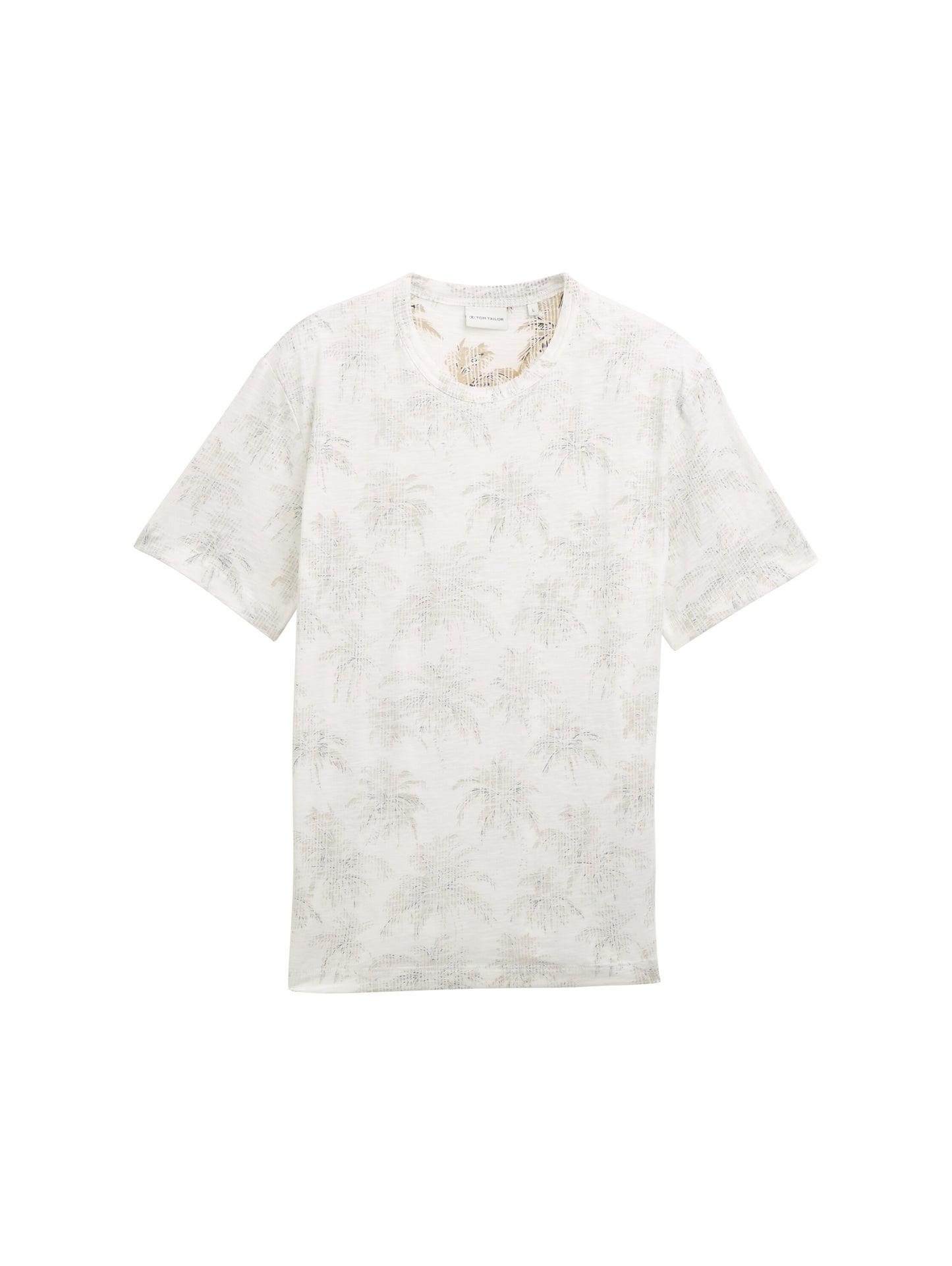 T-Shirt mit Palmen-Print