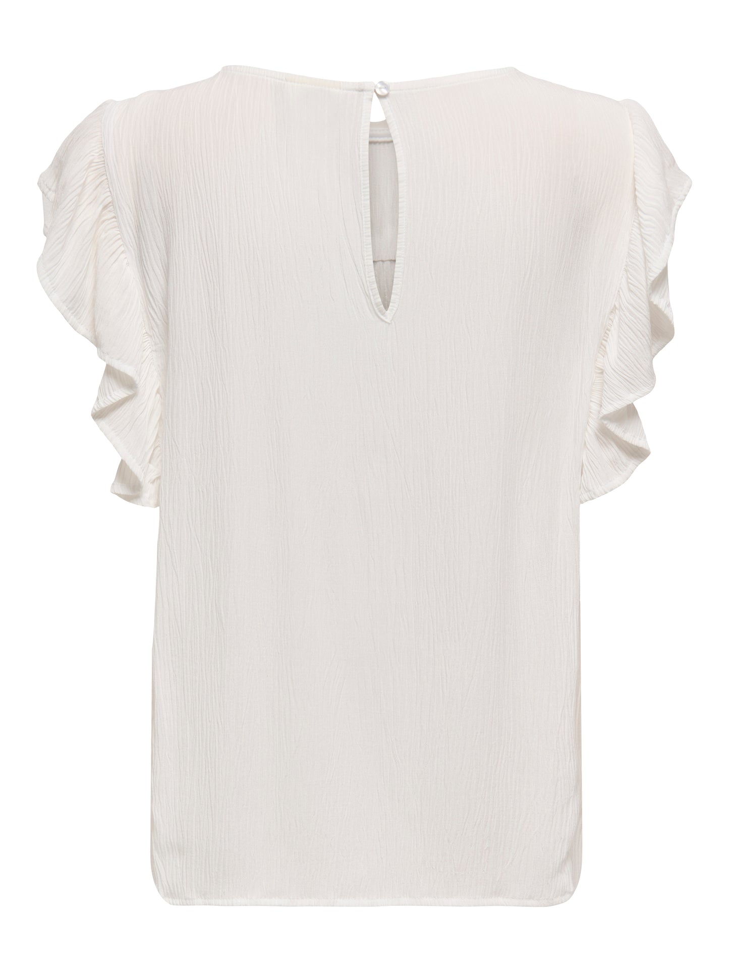 JDYHARPER S/L FRILL EMBROIDERY TOP WVN