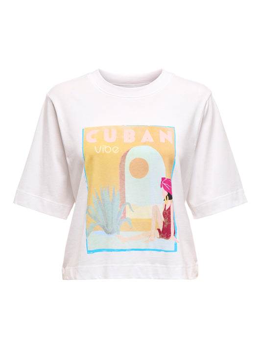 ONLVEGA LIFE S/S VIBE TOP BOX JRS