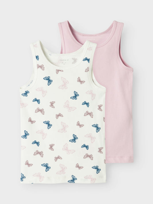 NMFTANK TOP 2P JET STREAM BUTTERFLY NOOS