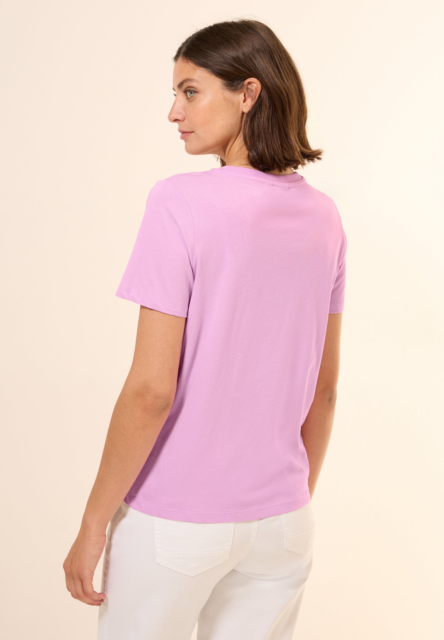 T-Shirt mit Folienprint