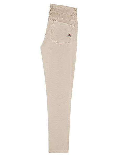 Tummyless cropped stretch twill, kit