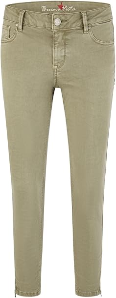 Italy V 7/8 stretch twill, aloe