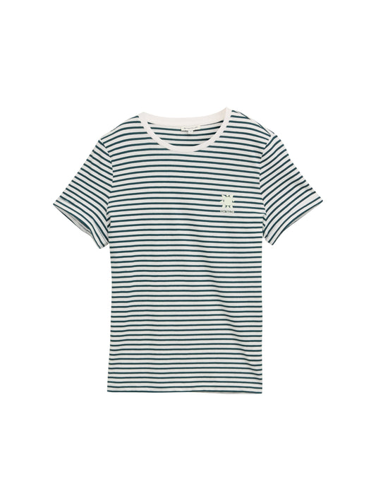 T-Shirt mit Streifenmuster