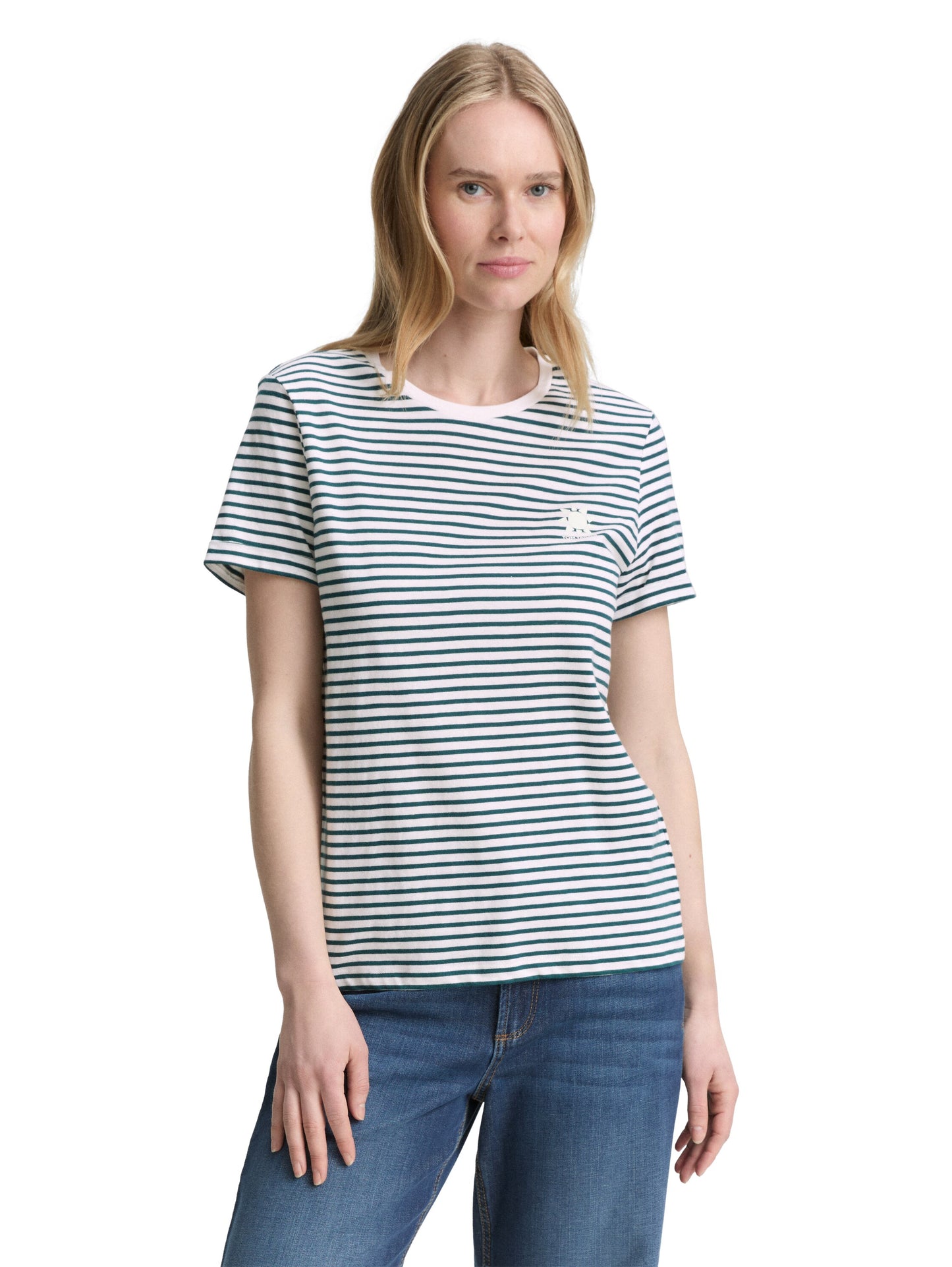 T-Shirt mit Streifenmuster
