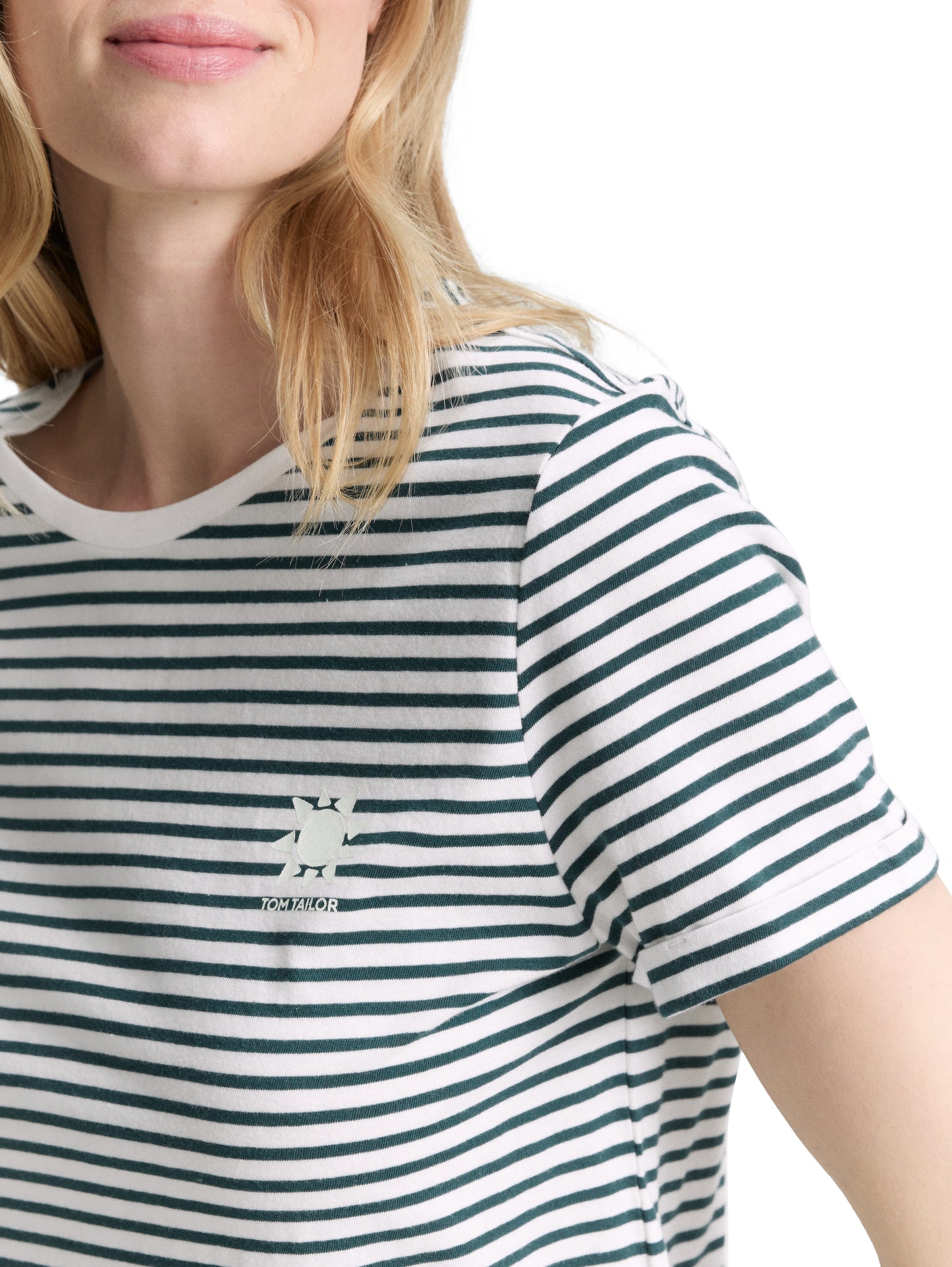 T-Shirt mit Streifenmuster