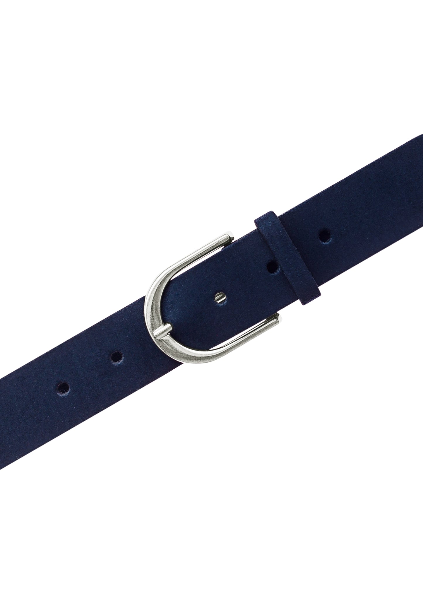 35 mm Veloursgürtel, marine