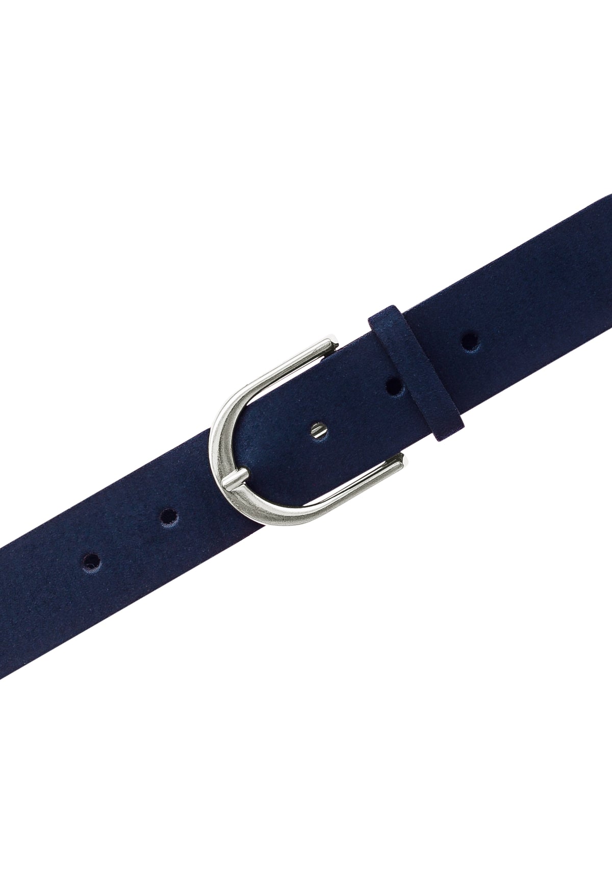 35 mm Veloursgürtel, marine