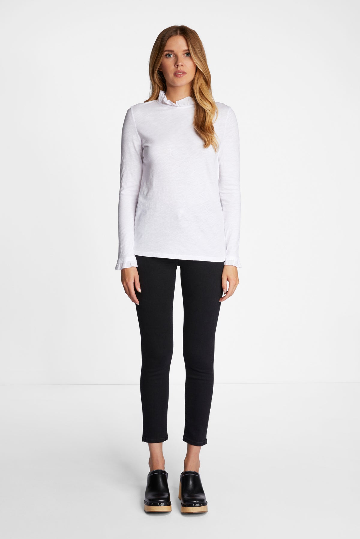 Organic Slub Frill Longsleeve