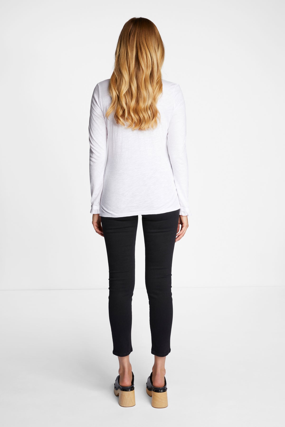 Organic Slub Frill Longsleeve