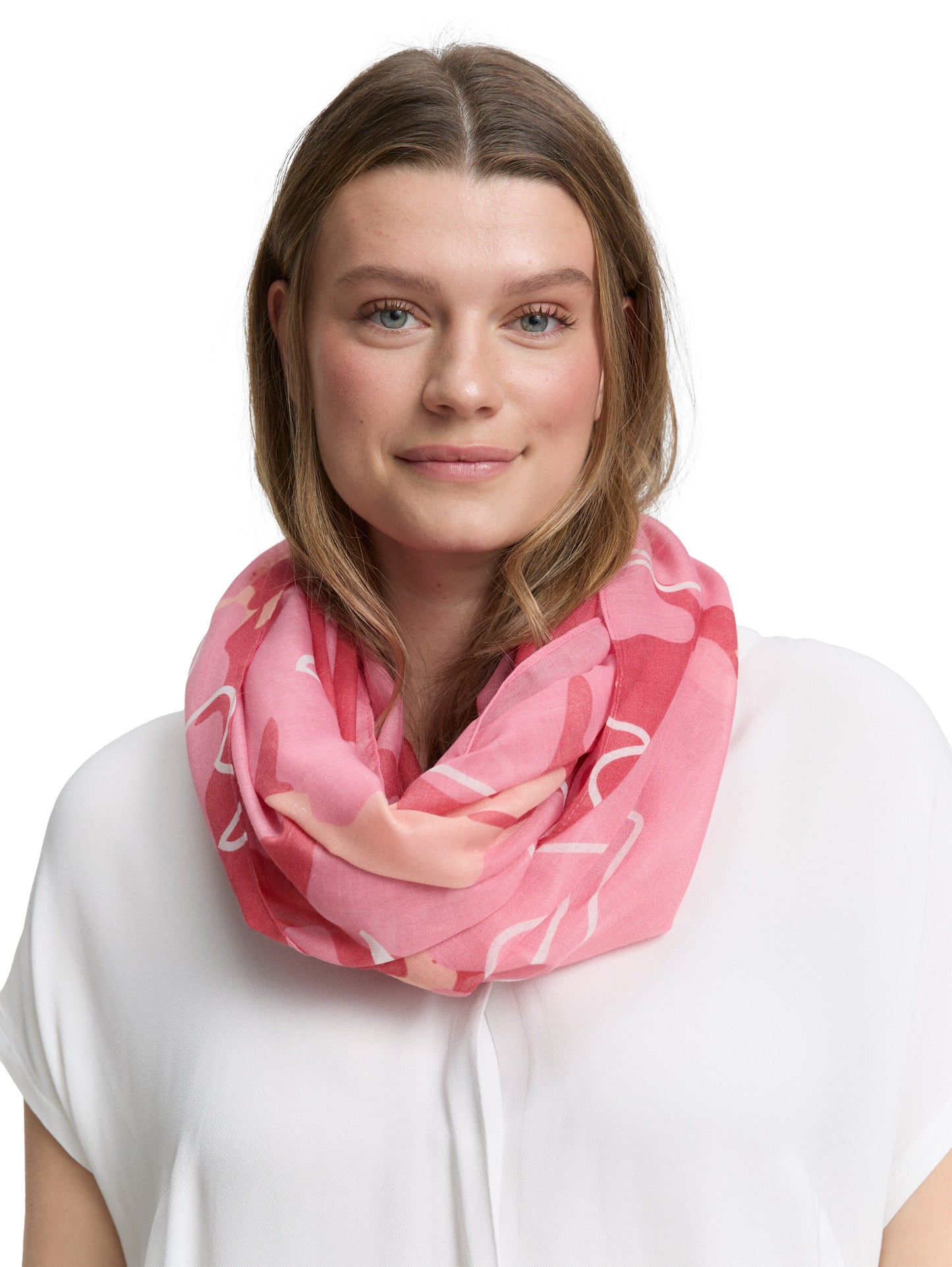 Loop Schal mit Blumenmuster