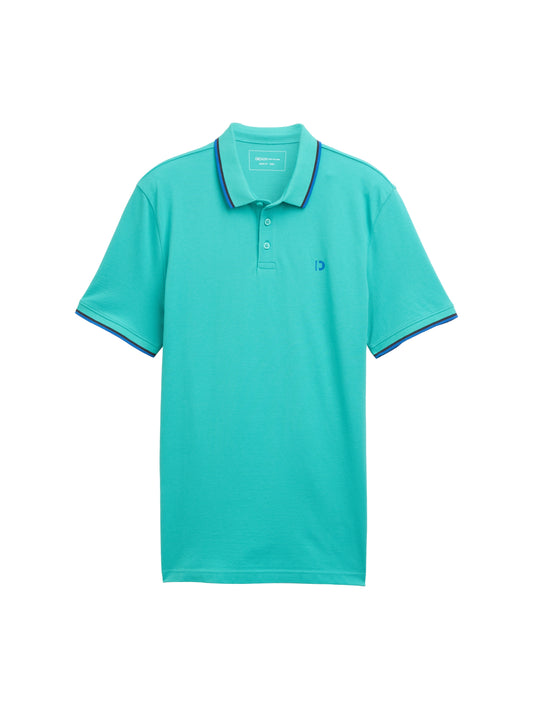 Piqué Poloshirt mit Logo-Print
