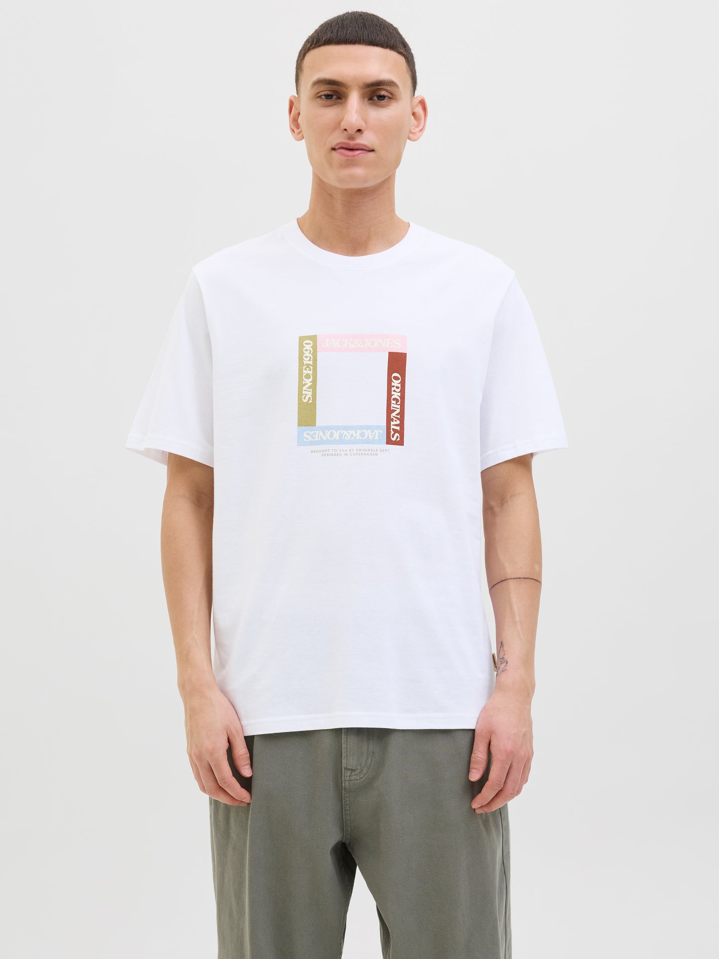 JORTAVIRA BRANDING TEE SS CREW NECK
