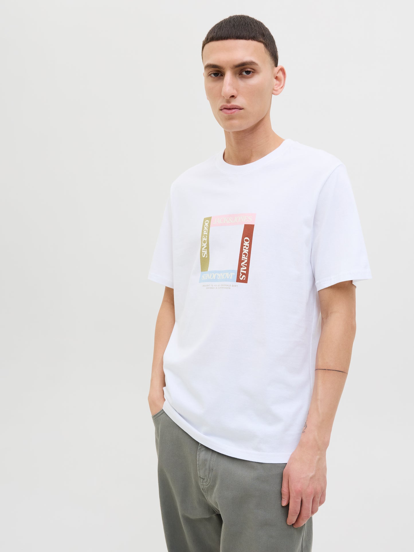 JORTAVIRA BRANDING TEE SS CREW NECK