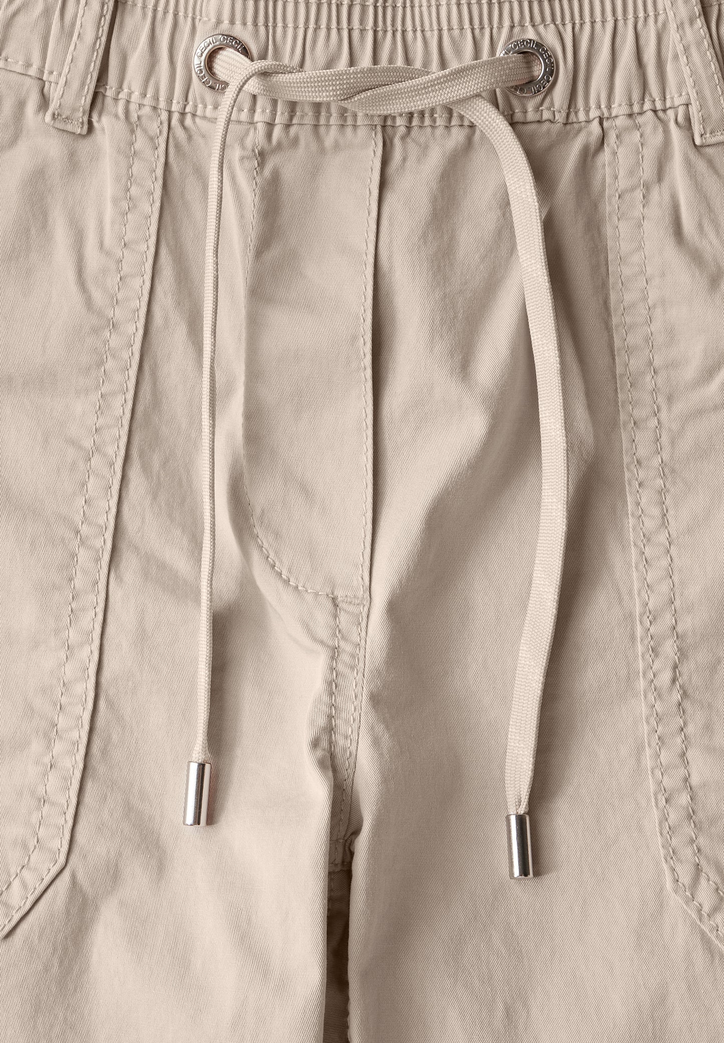 Twill Shorts im Washed-Look