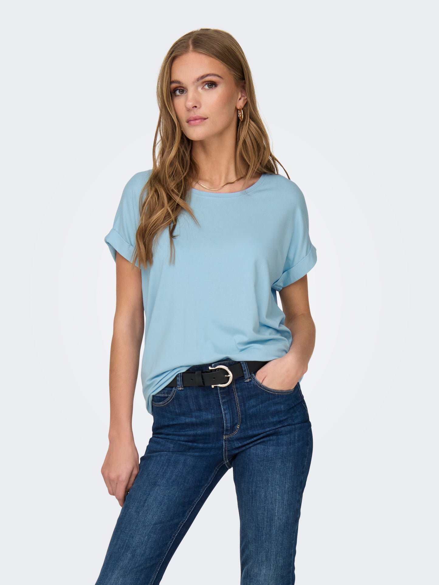 ONLMOSTER S/S O-NECK TOP NOOS JRS