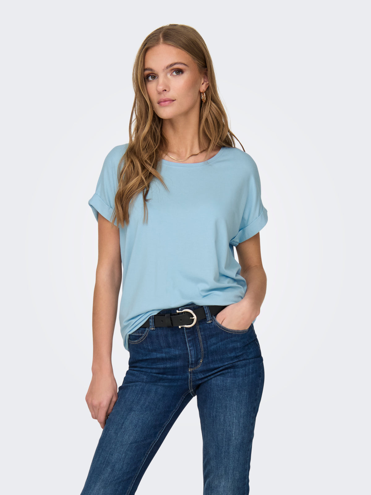 ONLMOSTER S/S O-NECK TOP NOOS JRS