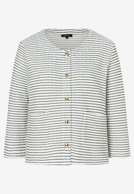 Jerseyjacke  gestreift  Sommer-Kollektion
