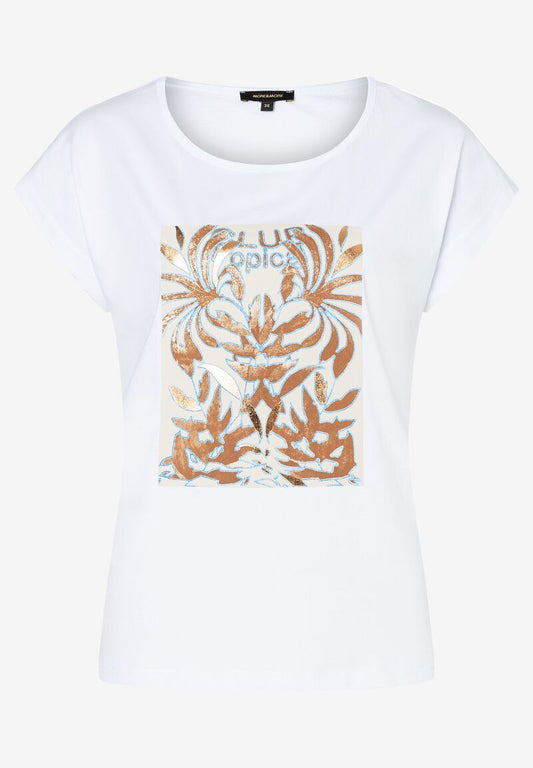 T-Shirt mit Front-Print  Sommer-Kollektion
