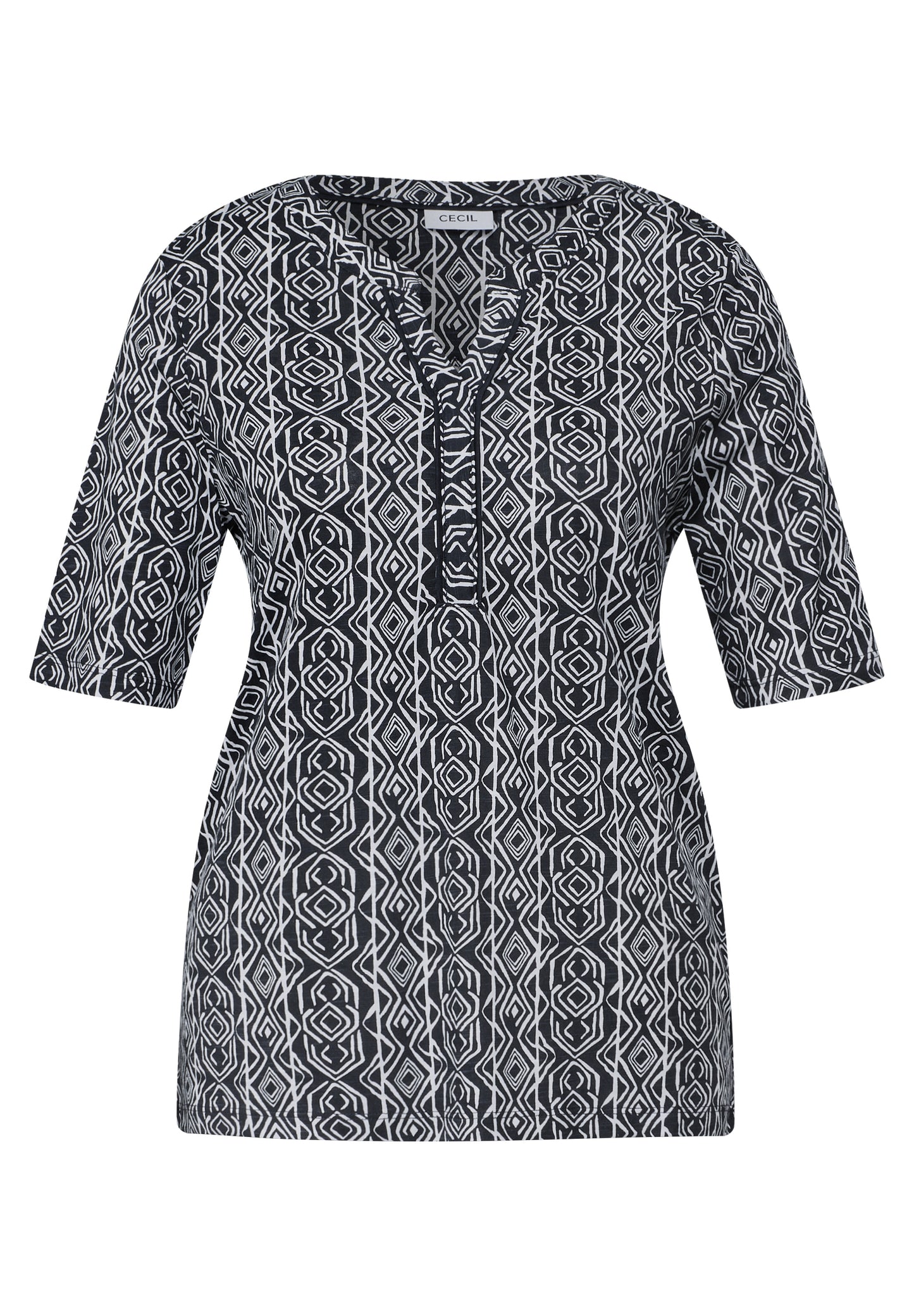 Shirt im Tunika-Look