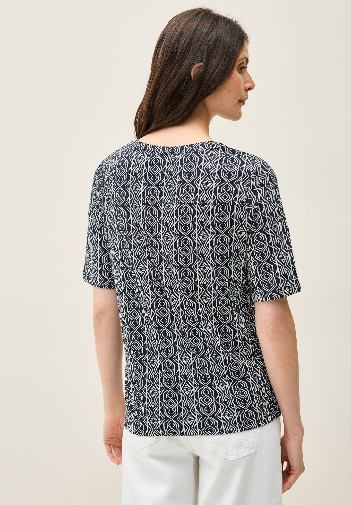 Shirt im Tunika-Look