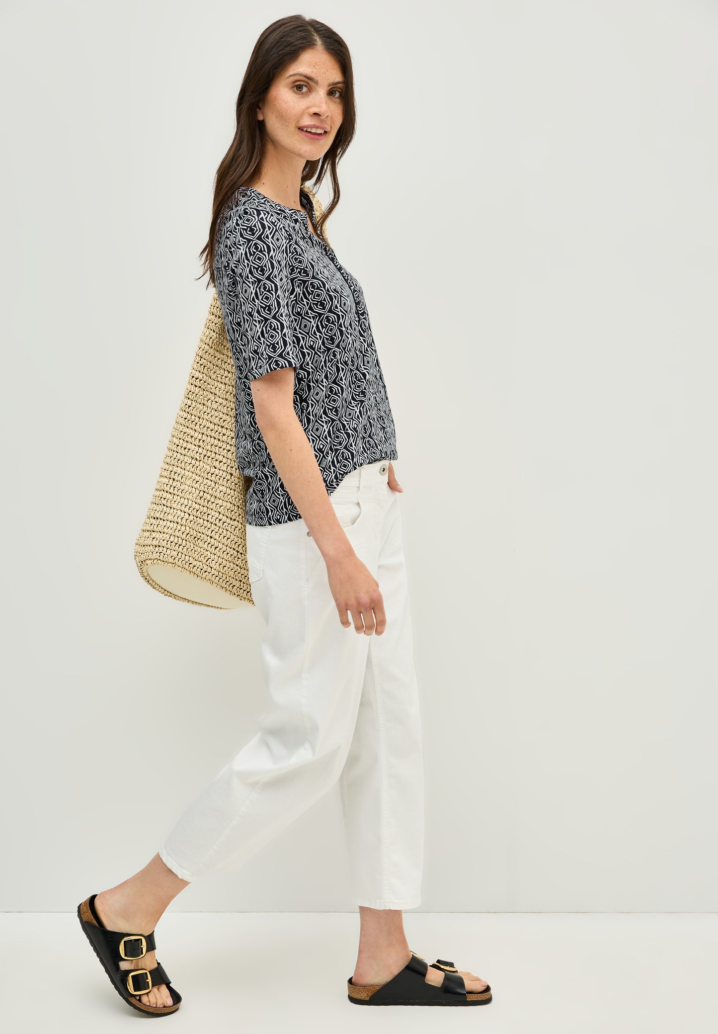Shirt im Tunika-Look