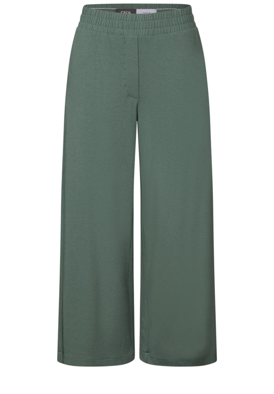 Wide Leg Jersey-Hose