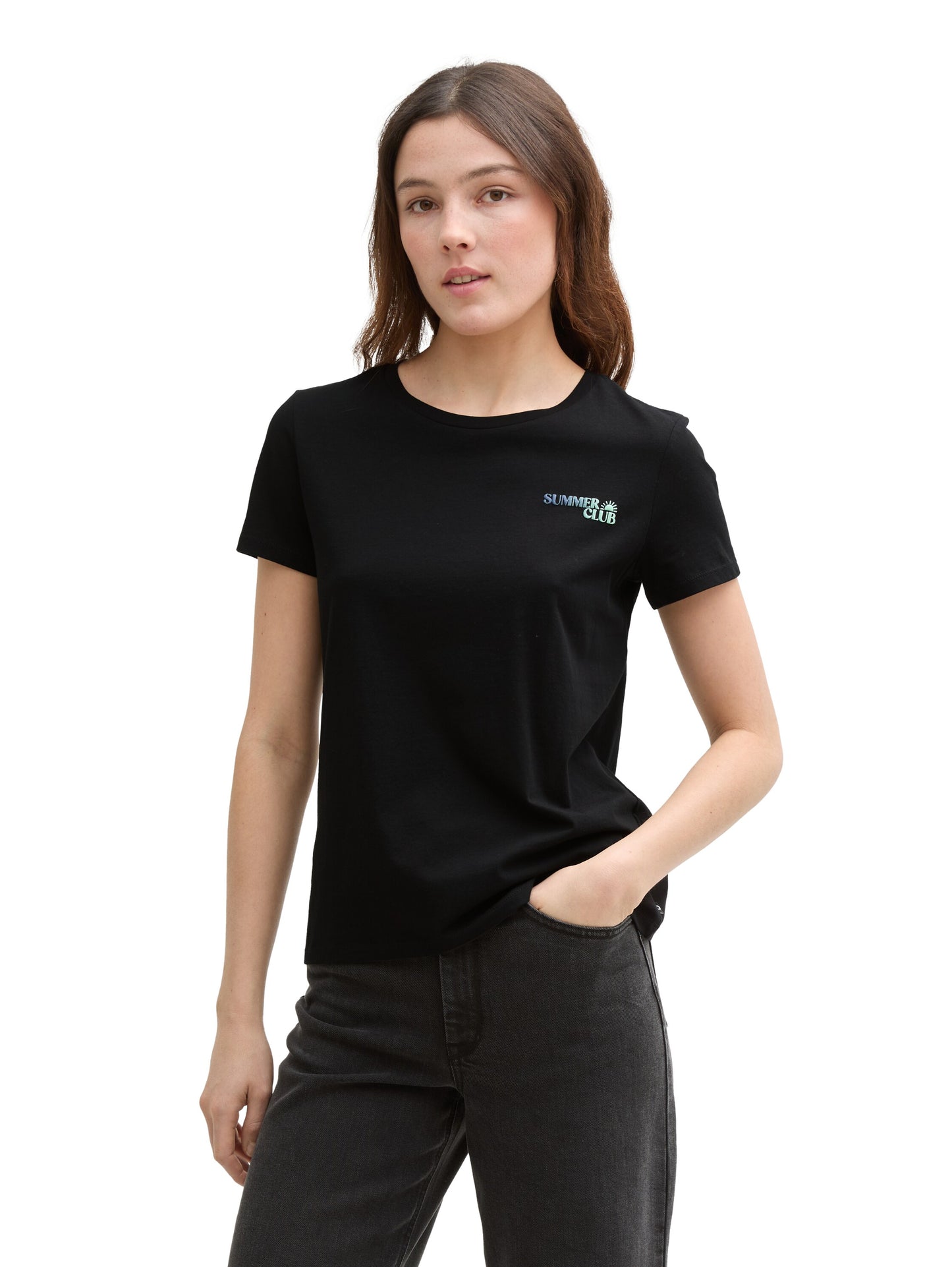 T-Shirt mit Schriftzug