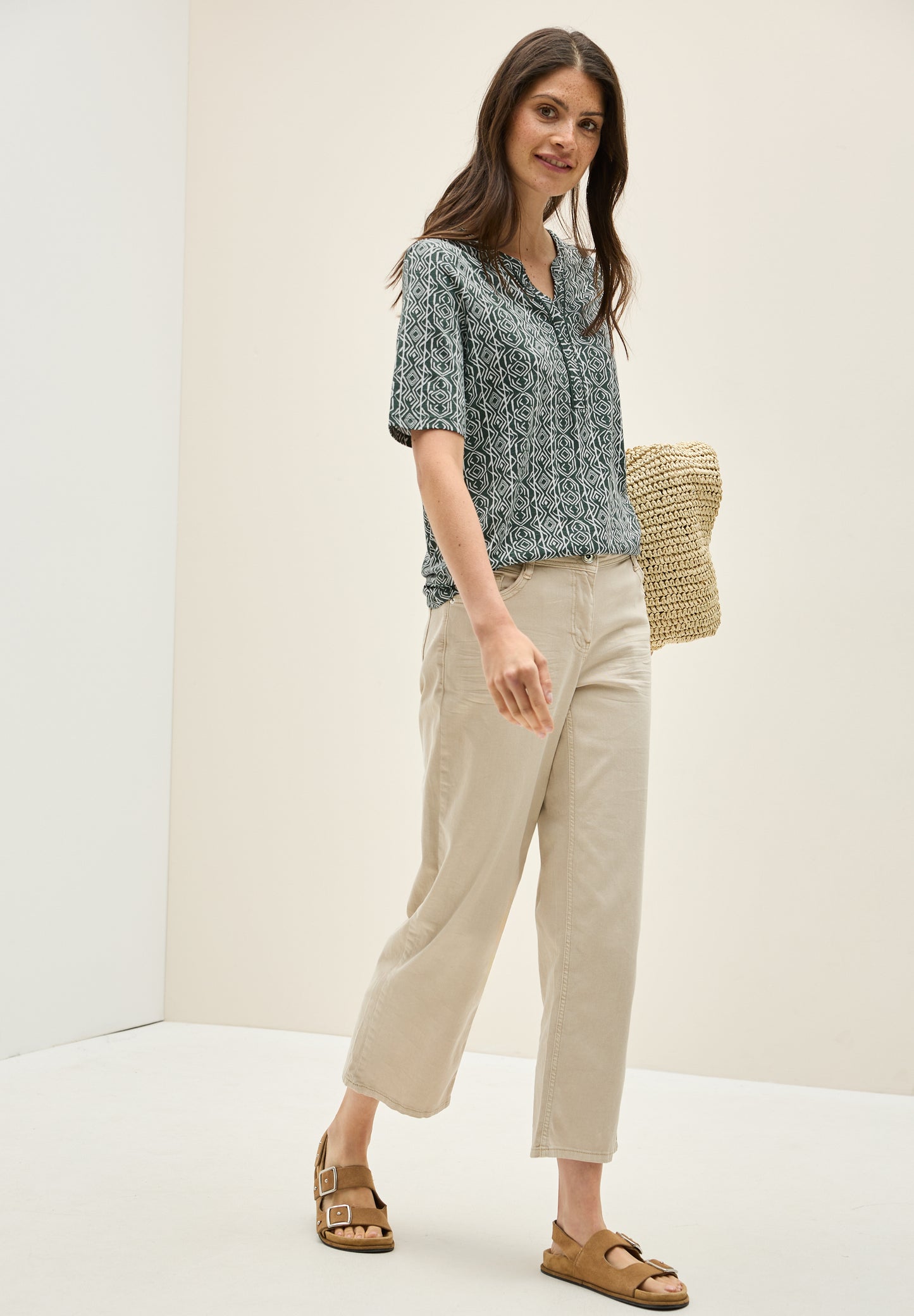 Shirt im Tunika-Look