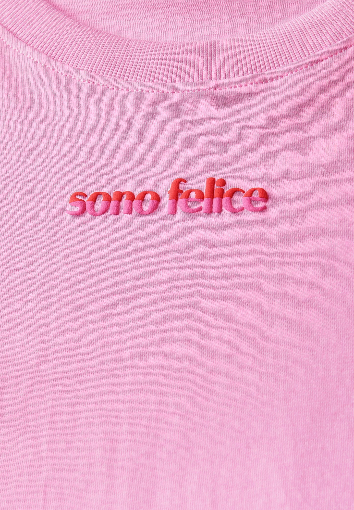 T-Shirt mit Wording-Detail