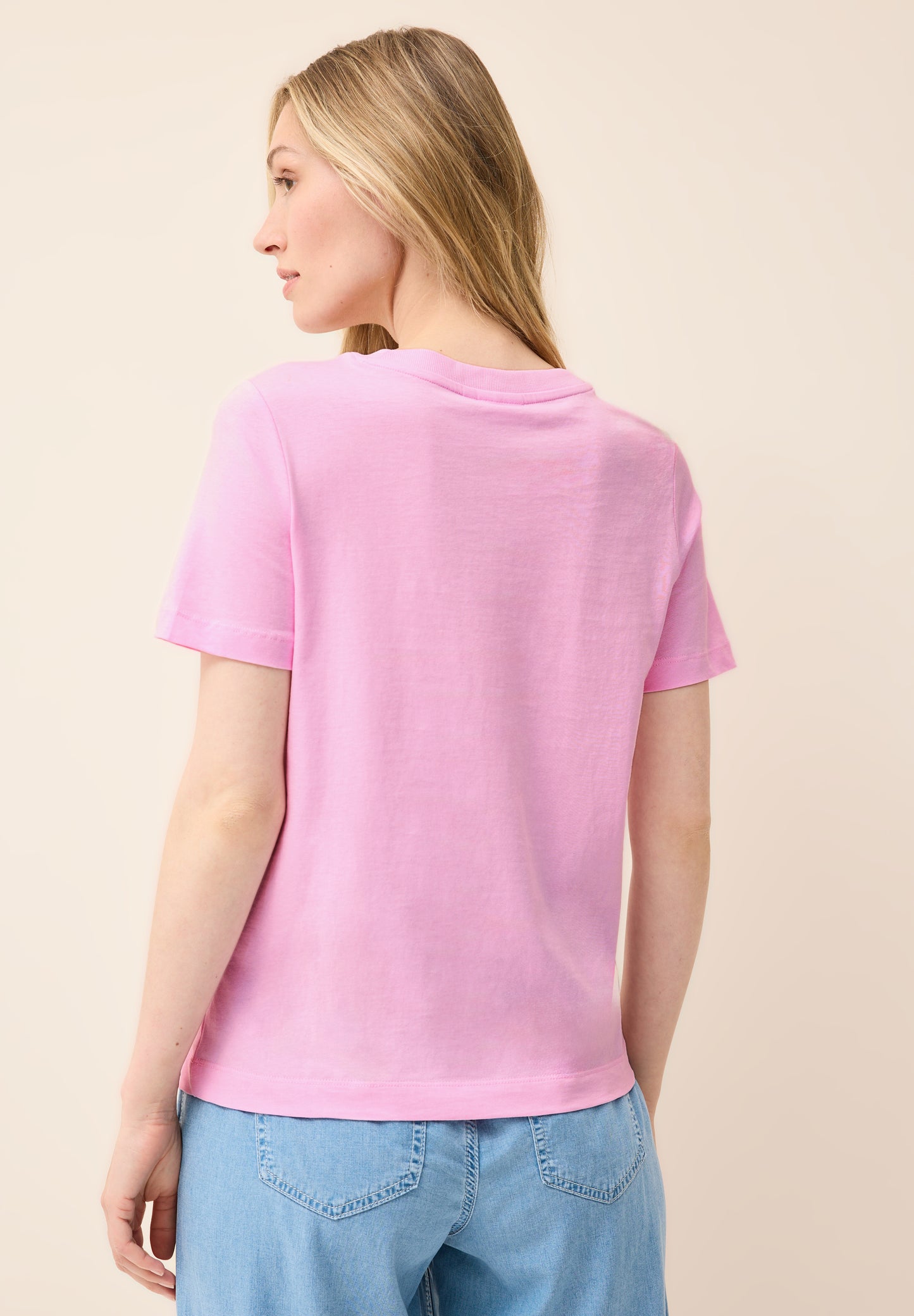 T-Shirt mit Wording-Detail