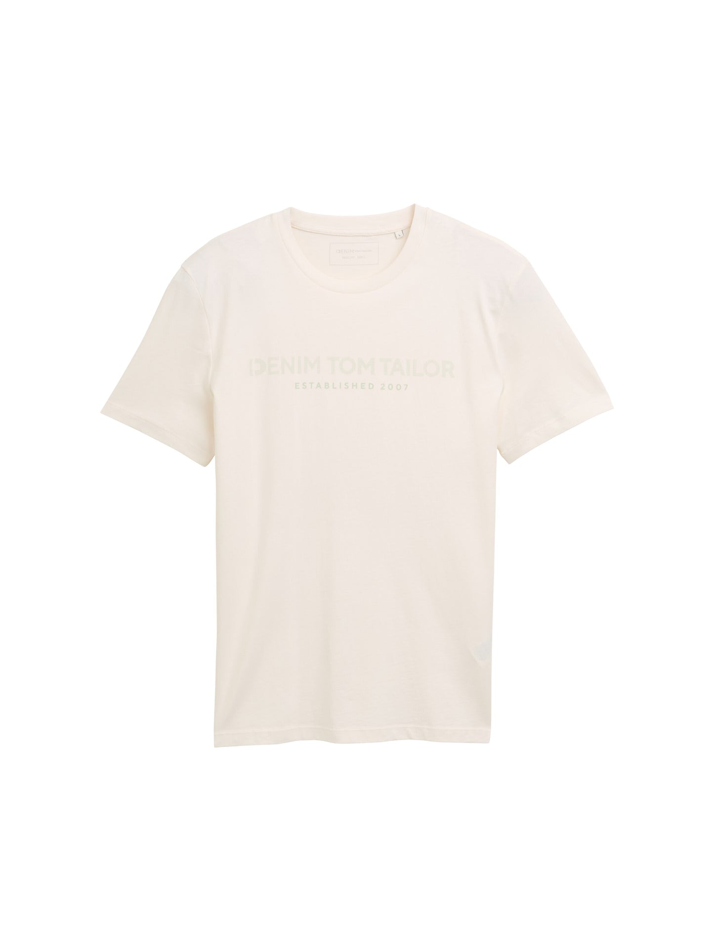 Basic T-Shirt mit Logo-Print