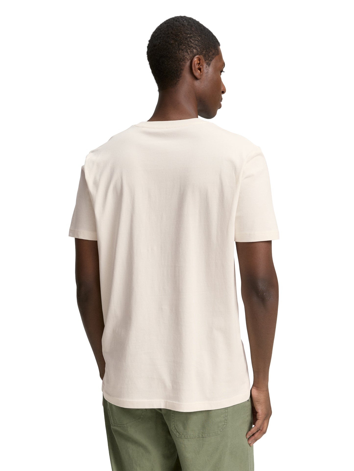 Basic T-Shirt mit Logo-Print