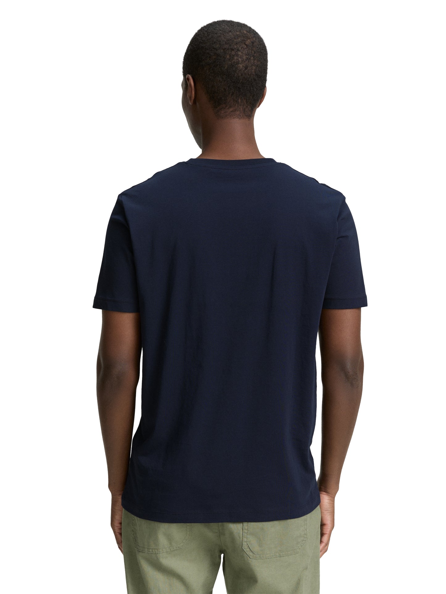 Basic T-Shirt mit Logo-Print