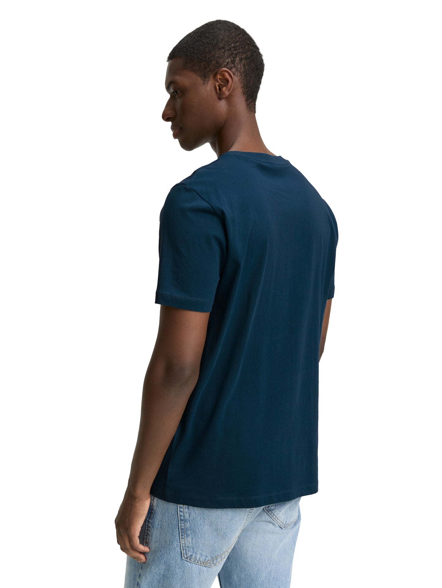 Basic T-Shirt mit Logo-Print