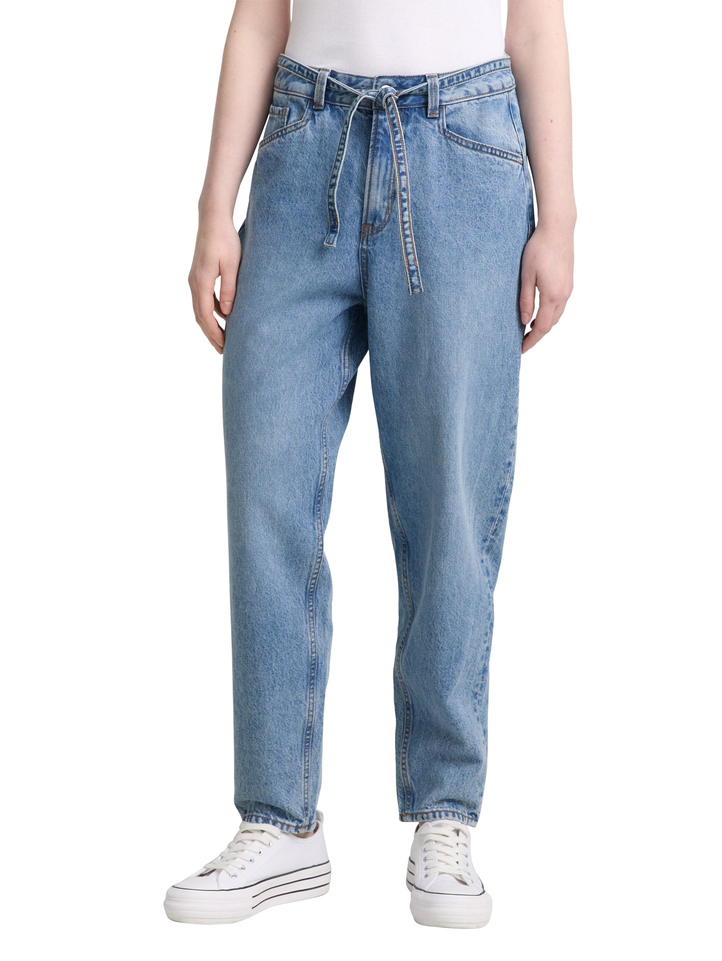 TTADEA Barrel Jeans mit Gürtel
