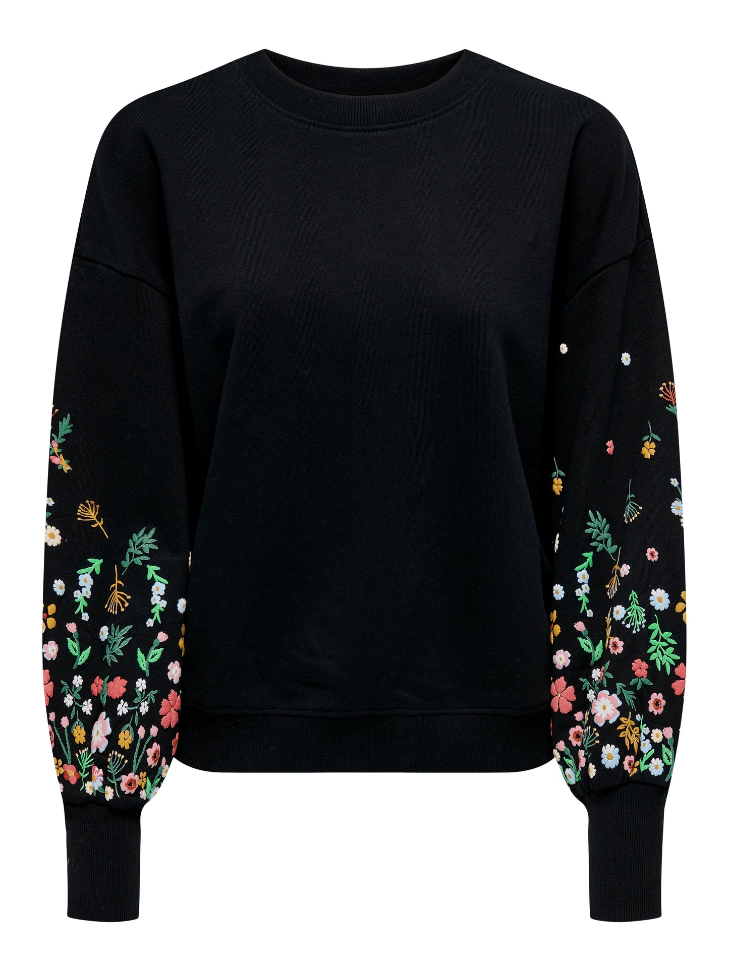 ONLBROOKE L/S O-NECK FLOWER SWT NOOS