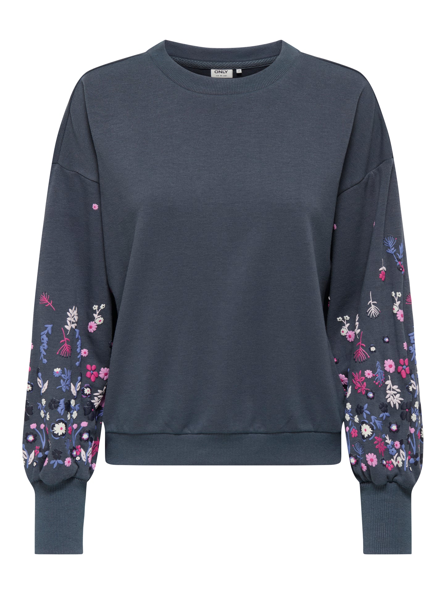 ONLBROOKE L/S O-NECK FLOWER SWT NOOS