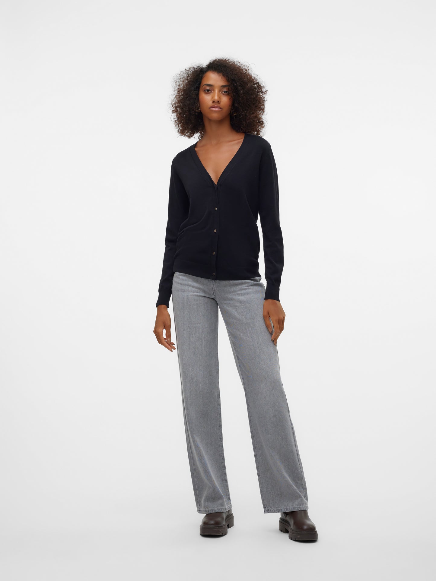 VMSILJE LS V-NECK CARDIGAN GA NOOS