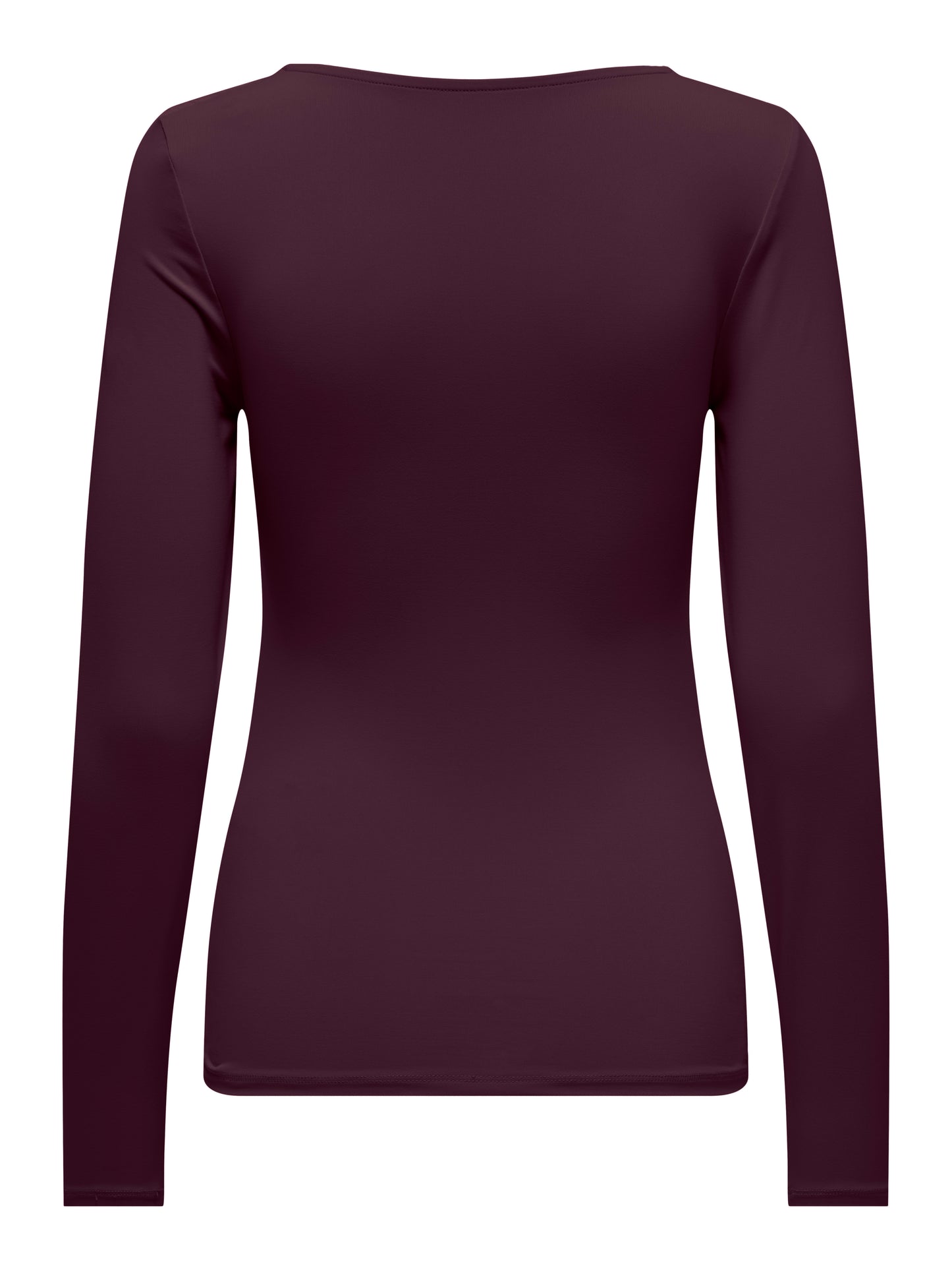 ONLEA L/S 2-WAY DEEP NECK TOP JRS NOOS