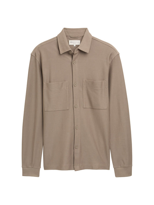 Relaxed Fit Twill Hemd aus Baumwolle