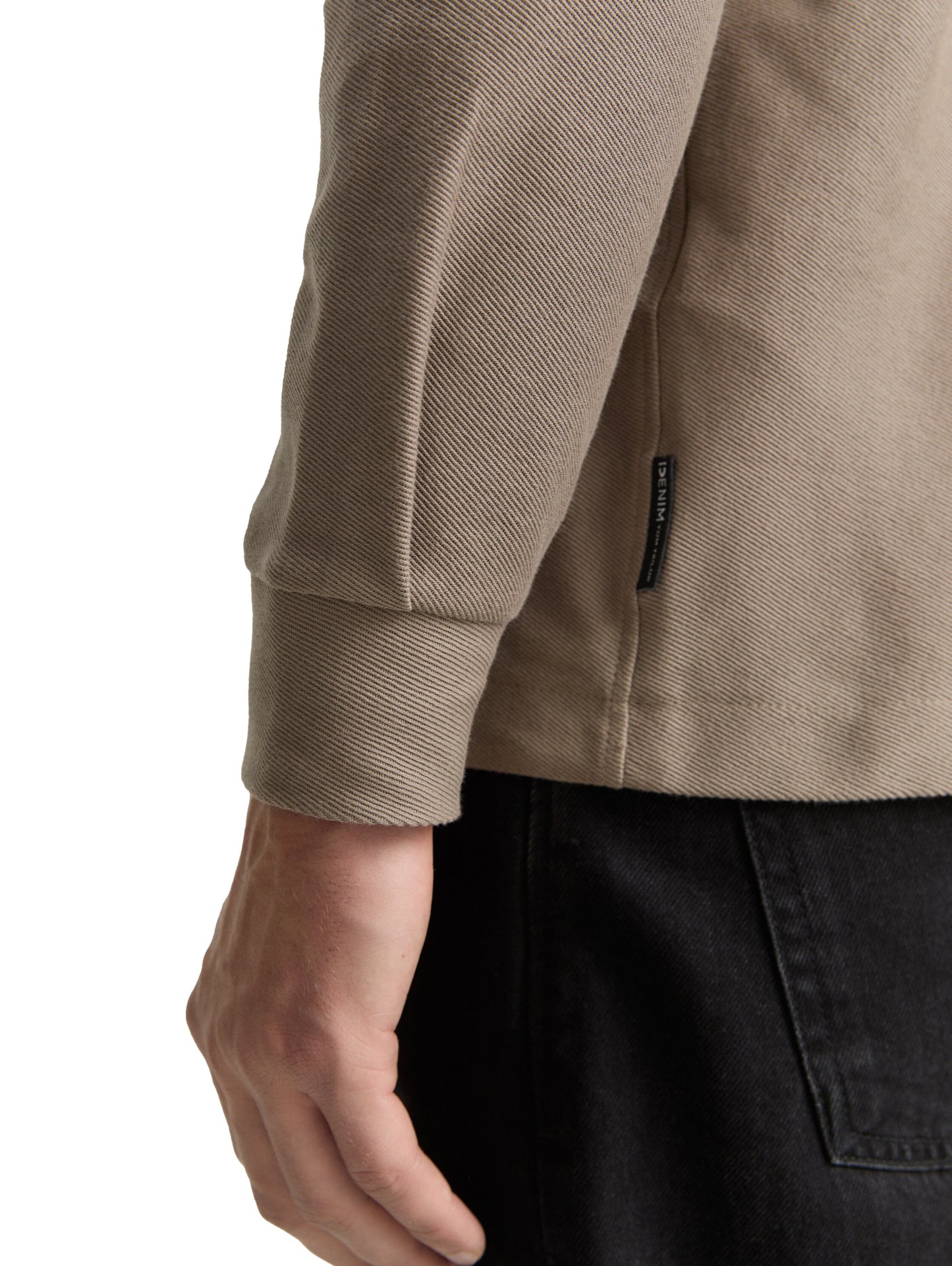 Relaxed Fit Twill Hemd aus Baumwolle