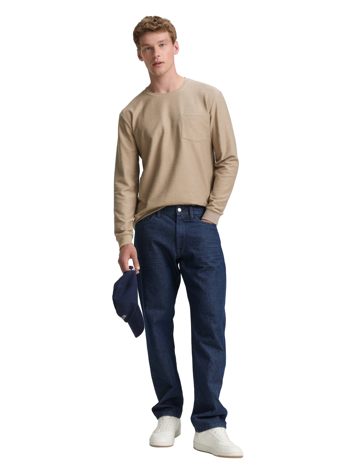 Langarmshirt mit Brusttasche