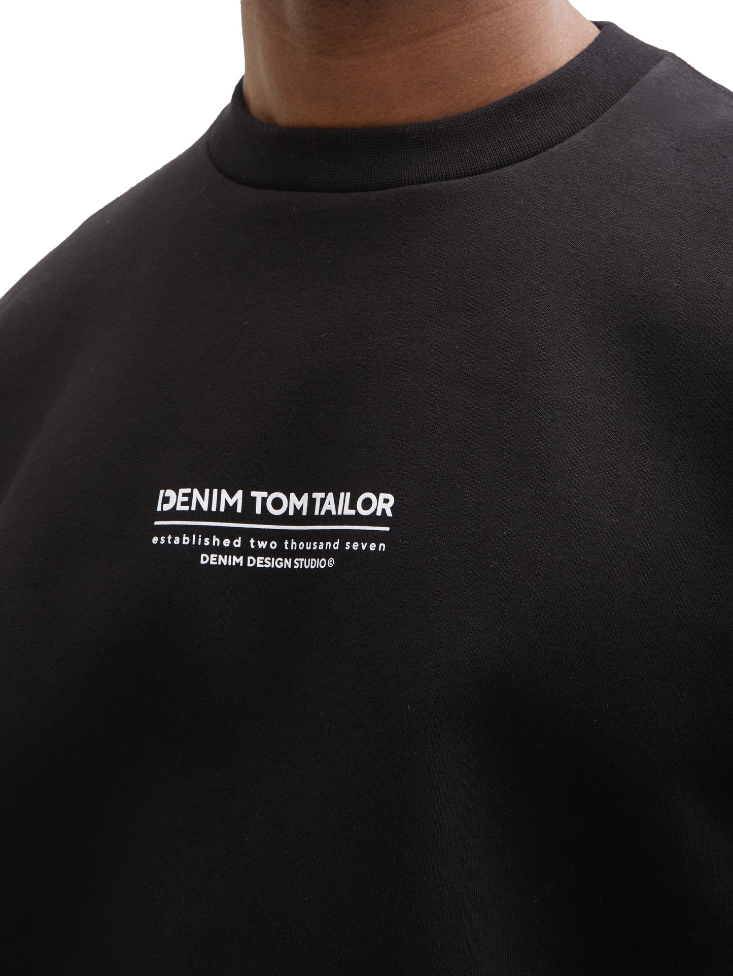 Relaxed Sweatshirt mit Logo-Print