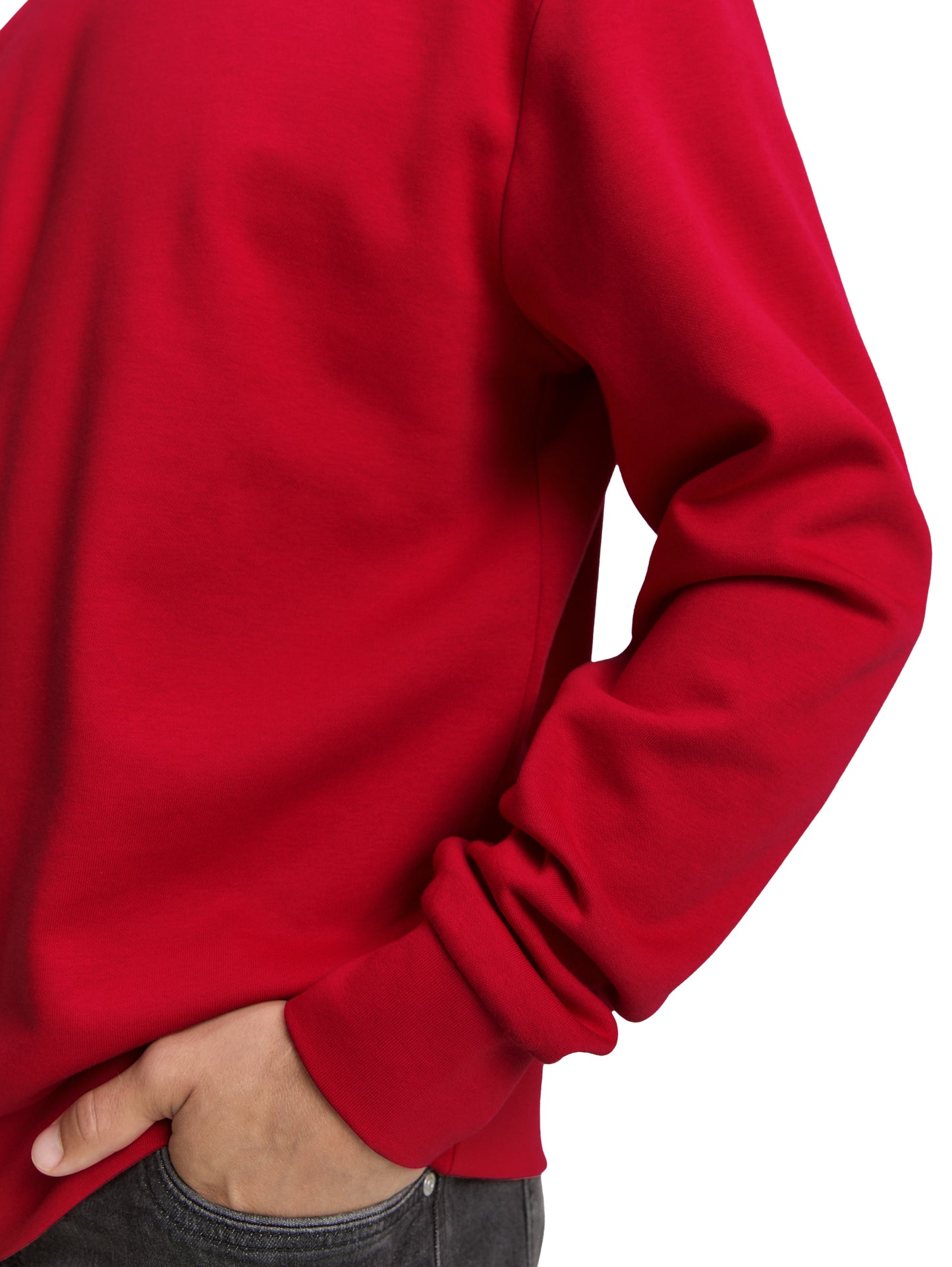 Basic Sweatshirt in Unifarben