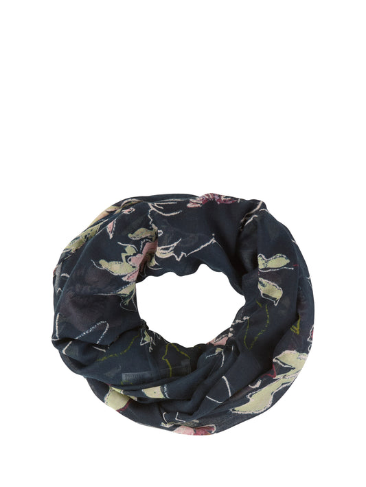 Loop-Schal mit Muster