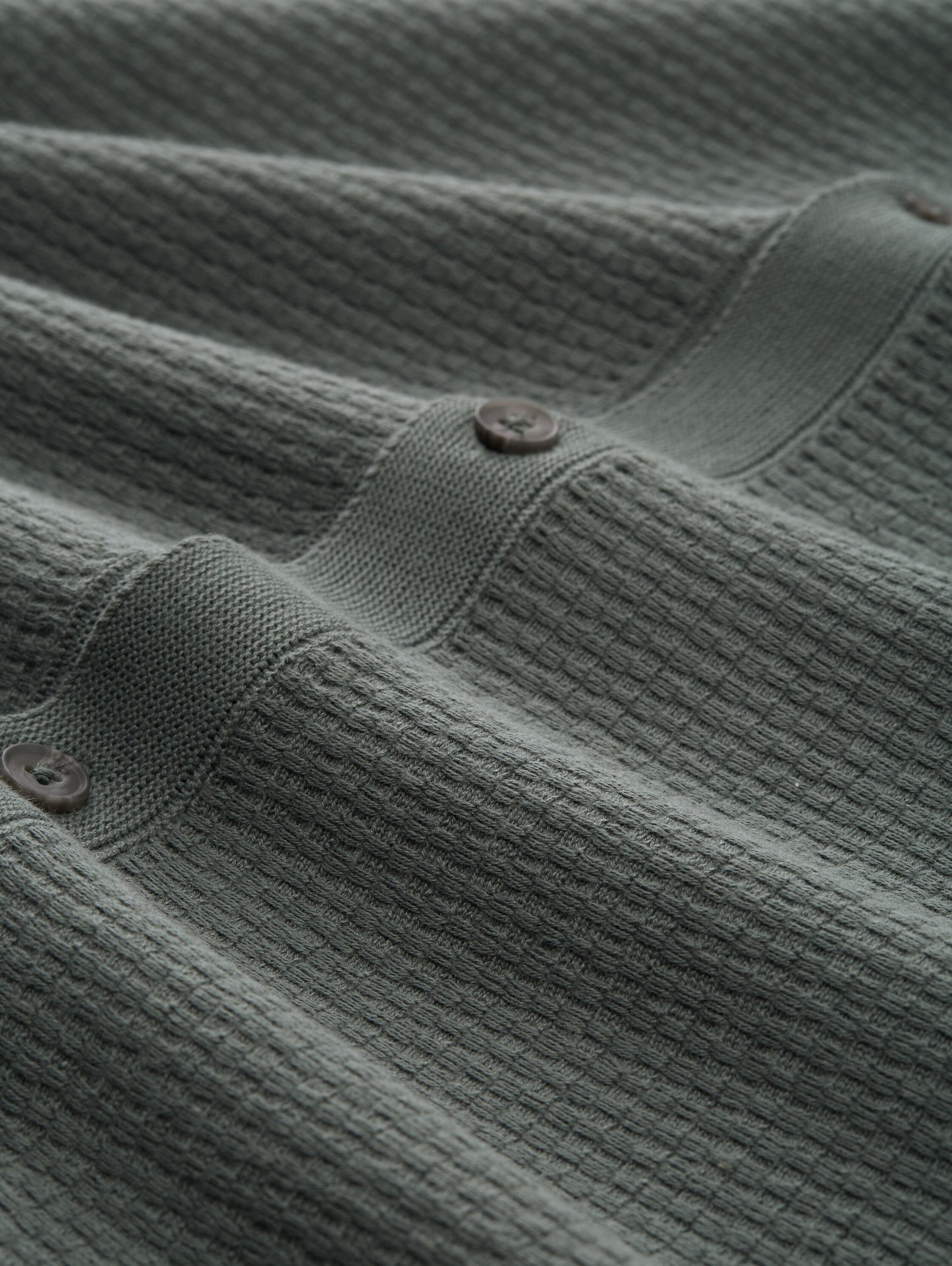 Strick-Poloshirt mit kurzen Ärmeln