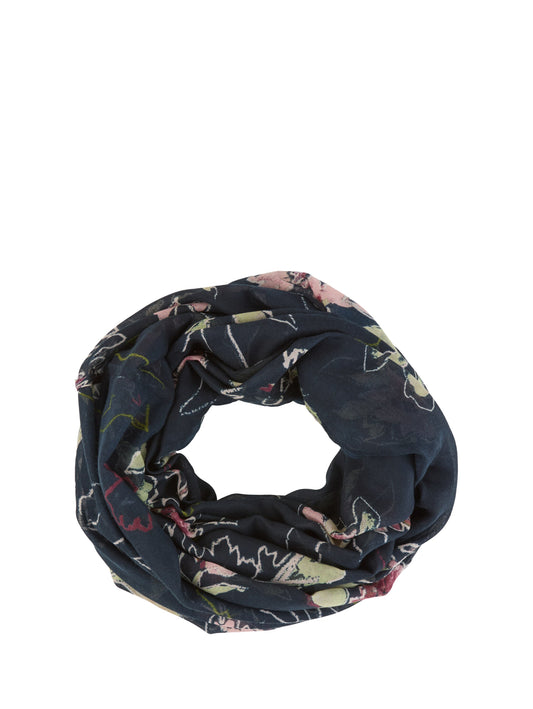 Loop-Schal mit Muster