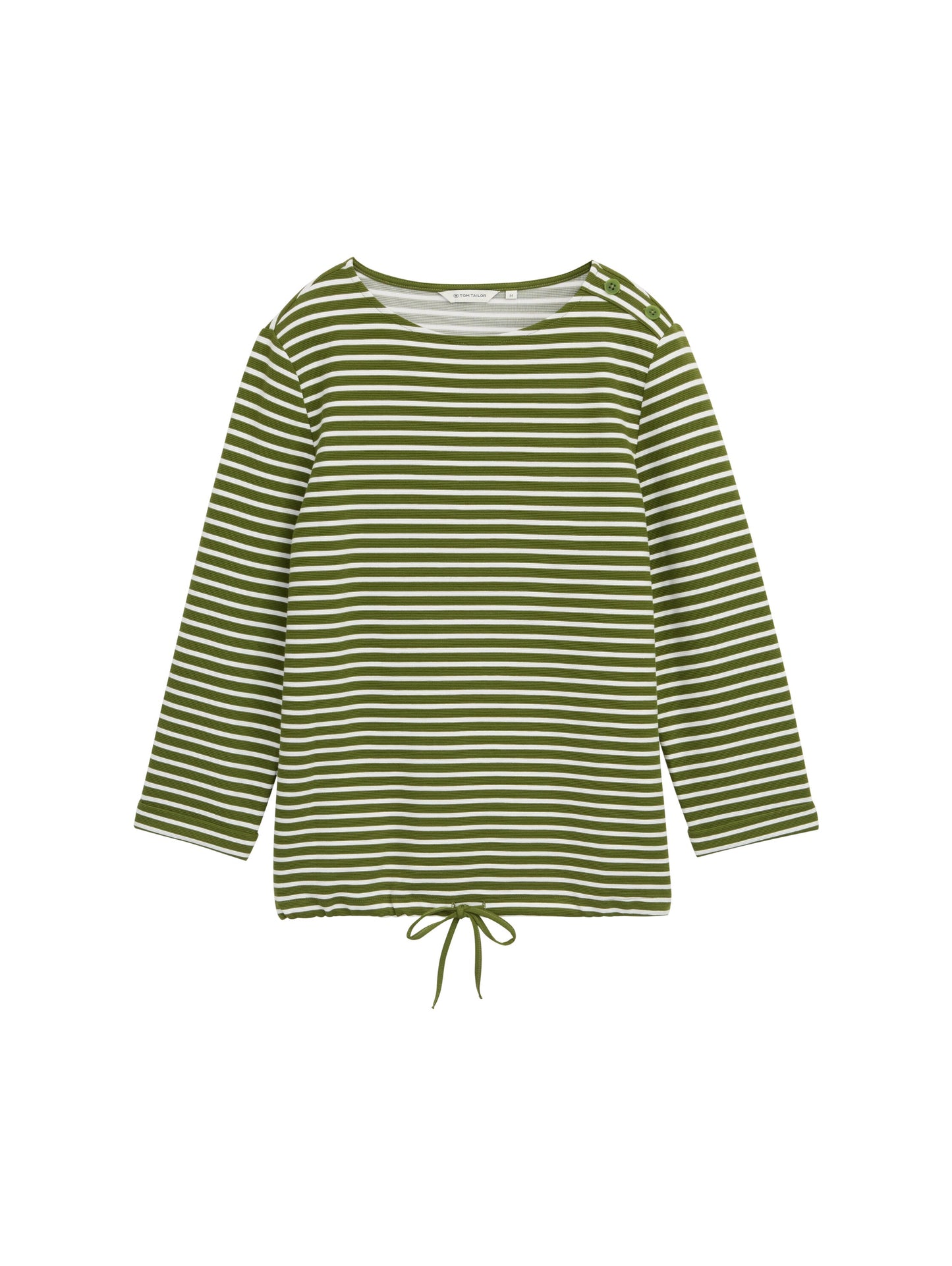 Langarmshirt mit Knopf-Details
