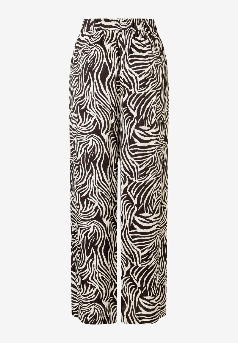 Viskosehose mit Animalprint